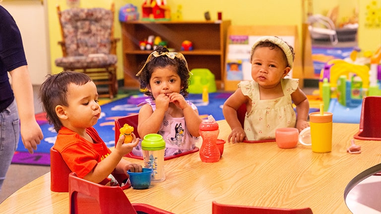 Infants at Wee Place Preschool